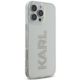 Husa pentru iPhone 16 Pro, Karl Lagerfeld IML Rhinestones (KLHCP16LHKLSTDCT), transparenta