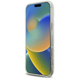 Husa pentru iPhone 16 Pro, Karl Lagerfeld IML Rhinestones (KLHCP16LHKLSTDCT), transparenta