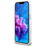 Husa pentru iPhone 16e, Karl Lagerfeld IML MagSafe (KLHMPSE4HLSKIH), alb