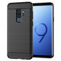 Husa pentru Samsung Galaxy S9 Plus, Techsuit Carbon Silicone, negru