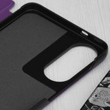 Husa pentru Samsung Galaxy S25 Edge, Techsuit eFold Series, mov