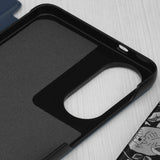 Husa pentru Samsung Galaxy S25 Edge, Techsuit eFold Series, albastru
