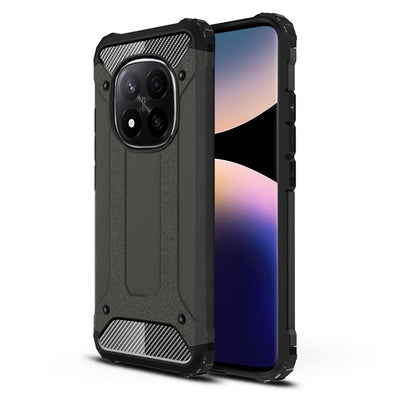 Husa pentru Xiaomi Redmi Note 14 Pro+ 5G, Techsuit Hybrid Armor, negru