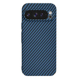 Husa pentru Google Pixel 9 Pro XL, Techsuit Carbonite FiberShell, cyan