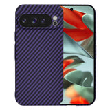 Husa pentru Google Pixel 9 Pro XL, Techsuit Carbonite FiberShell, cyan