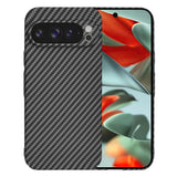 Husa pentru Google Pixel 9 Pro XL, Techsuit Carbonite FiberShell, cyan