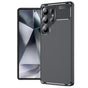 Husa pentru Samsung Galaxy S25 Ultra, Techsuit CarbonFiber, negru