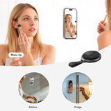 Suport de birou ESR Suction Phone Mount HaloLock (2K6500301), Hands-Free Mirror Phone Stand, Magnetic, 360° Rotation Ring, negru