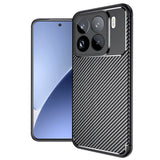 Husa pentru Xiaomi 15 Pro, Techsuit CarbonFiber, negru