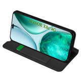 Husa pentru Honor X8c, Techsuit Magskin Book, negru