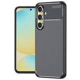 Husa pentru Samsung Galaxy S24 FE, Techsuit CarbonFiber, negru