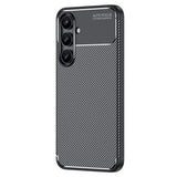 Husa pentru Samsung Galaxy S24 FE, Techsuit CarbonFiber, negru