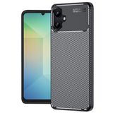 Husa pentru Samsung Galaxy A06 4G, Techsuit CarbonFiber, negru