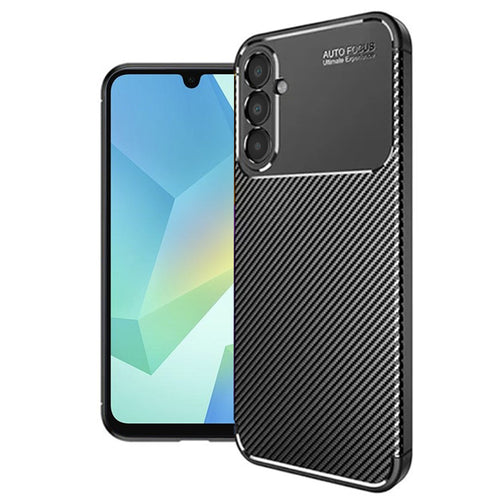 Husa pentru Samsung Galaxy A16 4G, Techsuit CarbonFiber, negru