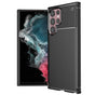 Husa pentru Samsung Galaxy S22 Ultra 5G, Techsuit CarbonFiber, negru