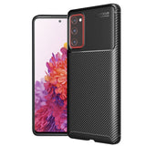 Husa pentru Samsung Galaxy S20 FE, Techsuit CarbonFiber, negru