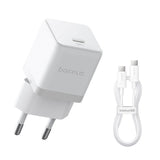 Incarcator retea Baseus Palm (P10111602213-01), Type-C Cable Included, Incarcare rapidar, USB-C, PD 20W, 5V/3.0A, 1m, alb