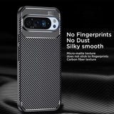 Husa pentru Google Pixel 9 Pro XL, Techsuit CarbonFiber, negru