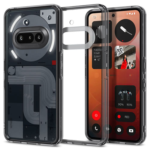 Husa pentru Nothing Phone (3a), Spigen Ultra Hybrid (ACS09373), gri