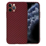 Husa pentru iPhone 11 Pro, Techsuit Carbonite FiberShell, cyan