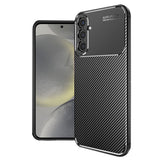 Husa pentru Samsung Galaxy S24, Techsuit CarbonFiber, negru