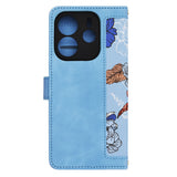 Husa pentru Xiaomi Redmi Note 14 4G (Regional), Techsuit FlipCraft, bleu