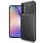 Husa pentru Samsung Galaxy A54, Techsuit CarbonFiber, negru