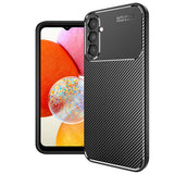 Husa pentru Samsung Galaxy A14 5G, Techsuit CarbonFiber, negru