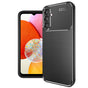 Husa pentru Samsung Galaxy A14 5G, Techsuit CarbonFiber, negru