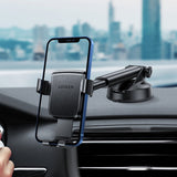 Suport auto UGREEN Gravity Suport telefon LP200 (60990B), pentru Bord, Suction Cup, Telescopic Arm, 360°, pentru 4.7, negru