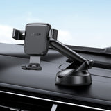 Suport auto UGREEN Gravity Suport telefon LP200 (60990B), pentru Bord, Suction Cup, Telescopic Arm, 360°, pentru 4.7, negru