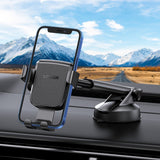 Suport auto UGREEN Gravity Suport telefon LP200 (60990B), pentru Bord, Suction Cup, Telescopic Arm, 360°, pentru 4.7, negru