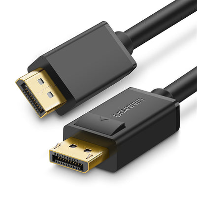Cablu audio UGREEN Video Cable DP102 (10211), DP to DP, Universal, pentru Laptop, TV, High Definition, 4K@60Hz, 1.2V, 2m, negru