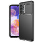 Husa pentru Samsung Galaxy A23, Techsuit CarbonFiber, negru