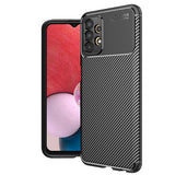 Husa pentru Samsung Galaxy A13 4G, Techsuit CarbonFiber, negru