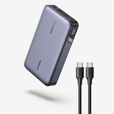 Baterie externa UGREEN PB720 (25188), Two-way Incarcare rapida, Afisaj digital, 20000mAh, USB, Type-C, 100W, 5V/3A, negru