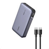 Baterie externa UGREEN PB720 (25188), Two-way Incarcare rapida, Afisaj digital, 20000mAh, USB, Type-C, 100W, 5V/3A, negru