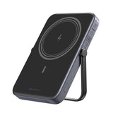 Baterie externa UGREEN PB571 (35605B), cu Afisaj digital, Incarcare rapida, Magnetic, Wireless, 5000mAh, USB-C, 18W, 5V/3A, gri