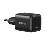 Incarcator retea UGREEN X512 (55553), USB-C, GaN, Incarcare rapida, 20W, PD3.0, QC4, 3A, negru