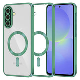 Husa pentru Samsung Galaxy A36 5G, Techsuit Lux Crystal MagSafe, mov