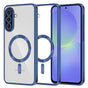 Husa pentru Samsung Galaxy A36 5G, Techsuit Lux Crystal MagSafe, albastru