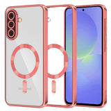 Husa pentru Samsung Galaxy A36 5G, Techsuit Lux Crystal MagSafe, argintiu