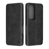 Husa pentru OPPO Reno12 Pro, Techsuit Safe Wallet Plus, negru