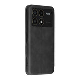 Husa pentru Xiaomi POCO F6 Pro, Techsuit Safe Wallet Plus, negru