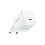 Incarcator retea UGREEN X512 (55554), USB-C, GaN, Incarcare rapida, 20W, PD3.0, QC4, 3A, alb