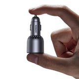 Incarcator auto UGREEN EC701 (35023), Incarcare rapida, Type-C, USB, 63W, 3A, PD3.0, QC 3.0, negru