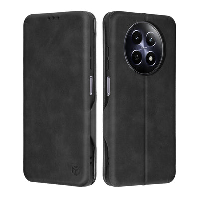 Husa pentru Realme 12x, Techsuit Safe Wallet Plus, negru