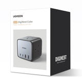 Incarcator retea UGREEN DigiNest Cube 7in1 CD268 (60113), GaN, Incarcare rapida, 2x USB-C, 2x USB, 3x AC, 2990W, 13A, PD65W, negru