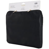 Geanta laptop Guess Husa Laptop Grained Logo triunghi (GUCS14ZPGTSPSK), pentru Laptop, Tablet 14, Zipper, Pocket, Eco-Piele, negru