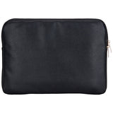 Geanta laptop Guess Husa Laptop Grained Logo triunghi (GUCS14ZPGTSPSK), pentru Laptop, Tablet 14, Zipper, Pocket, Eco-Piele, negru